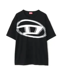 DIESEL ブラック Tシャツ ロゴ