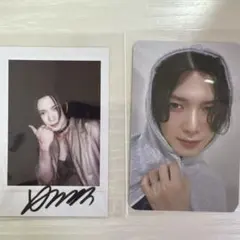 ATEEZ ヨサン　トレカセット　メクスフード、オフラインサイン入りチェキ