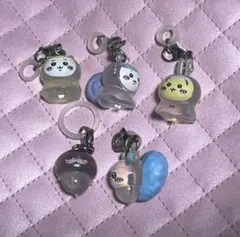 ちいかわ めじるしアクセサリー 5種 ハチワレ　うさぎ モモンガ くりまんじゅう