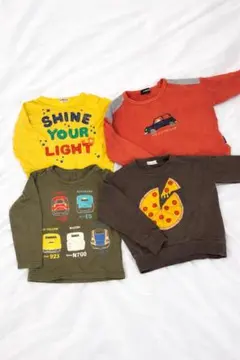 【ミキハウス・kladskap】まとめ売り 春服 長袖4点セット