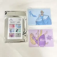 【新品】ディズニープリンセス　スライダーポーチ　シンデレラ　ラプンツェル　2点