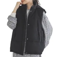 BEAMS HEART ビームスハート 中綿 フードベスト