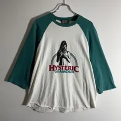 【希少XL】ヒステリックグラマー 七分袖Tシャツ ヒスガール コムドットヤマト
