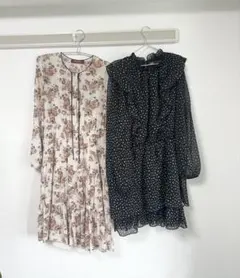 maxmara zara 膝丈ワンピースセットのサムネイル
