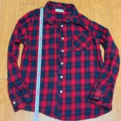 赤チェックシャツ シャツ