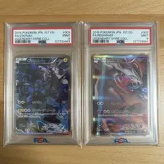 連番 ゼクロム レシラム cp2 psa10 PSA10 2連番 ゼクロム Nのレシラム AR - メルカリ