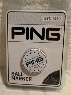 PING ピン ゴルフ ボールマーカー LIMITED EDITION
