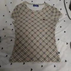 Burberry チェック柄 半袖Tシャツ 38のサムネイル