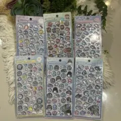 水族館限定ボンボンドロップシール　ボンドロ6枚セット　かわうそ　くらげ　いるか