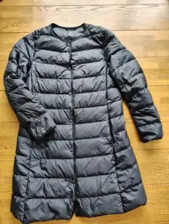 UNIQLOウルトラライトダウンコンパクトＬロングコート 黒