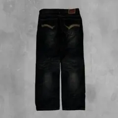 00s y2k ヴィンテージ デニムパンツ インディゴ グランジ ゆるだぼ 94