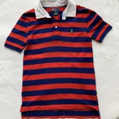 ラルフローレン　ポロシャツボーダー　8（130〜140）