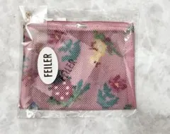 新品未使用品　フェイラー　ハイジメッシュポーチ　ピンク