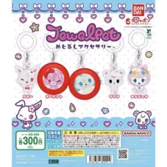 ジュエルペット　めじるしアクセサリー　サフィー　ガーネット　セット