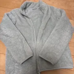 ユニクロ　フリース　ジャケット　女の子　140