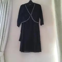 レディースワンピース結婚式　7号　ボレロM