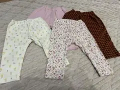 UNIQLO GU ベビーレギンス　4点セット