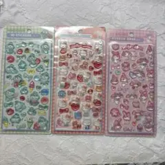サンリオ 3Dシール3点セット