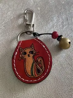 ノ*ル様 コインケース　革キーホルダー　キーリング