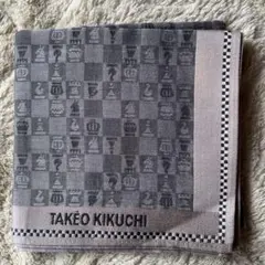 タケオキクチ　TAKEO KIKUCHI ハンカチ　未使用のサムネイル