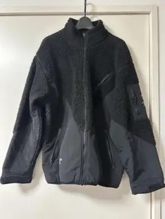 GU×UNDERCOVER ブラック フリースジャケット Lサイズ