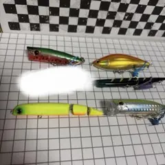 サーフ ヒラメルアー15本セット フリッパー スピンビームTG フォルテン