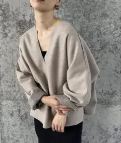 selectMOCA キーネックオーバープルオーバー