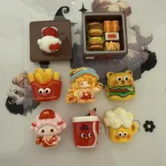 おすそ分けシール 立体シール ハンバーガーシール キャラクターシール