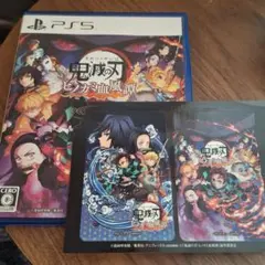 ②【PS5】鬼滅の刃 ヒノカミ血風譚 非売品ステッカー付き