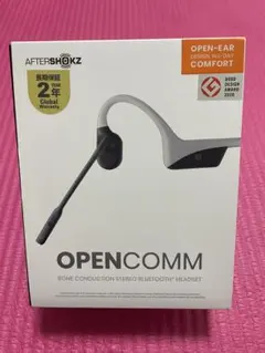 【新品未使用】SHOKZ OPENCOMM 骨伝導ヘッドセット