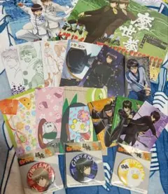 銀魂　ポストカード　缶バッジ　まとめ売り