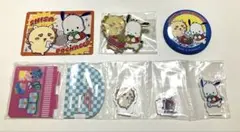 ちいかわ　サンリオ　シーサー ポチャッコ　缶バッジ　カード　ピンズ　3点セット