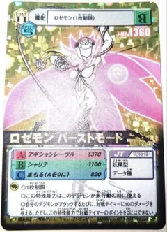 2026年最新】ロゼモン バーストモードの人気アイテム - メルカリ