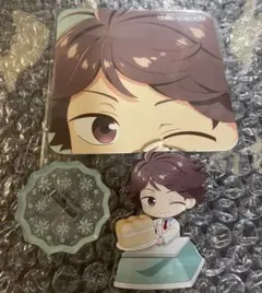 あ*つ様 ハイキュー　スマイルベースカフェ　及川徹　アクスタ　コースター