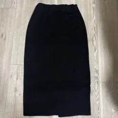 ZARA ブラックニットタイトスカート Sサイズ