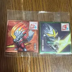 ウルトラマンシールウエハース　ミラーナイト　グレンファイヤー