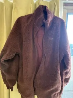 Nike リバーシブル フリースジャケット ブラウン