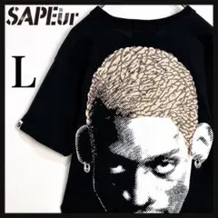 希少デザイン】サプール デニスロッドマンTシャツ XL ブラック 即完売 
