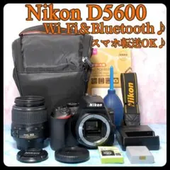 ✨Nikon D5600 ✨ダブルレンズ✨ショット数6895✨初心者モデル