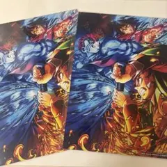 鬼滅の刃 入場者特典 第1弾 冨岡義勇 竈門炭治郎 猗窩座 狛治 ポスター 2枚