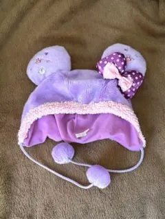 ファンキャップ　ミニー　紫