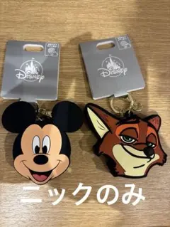 ディズニーストア トーキングボイスキーチェーン　ニックのみ