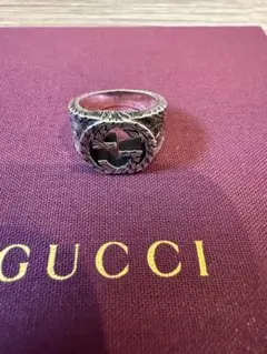 GUCCI シルバーリング クラシックデザイン
