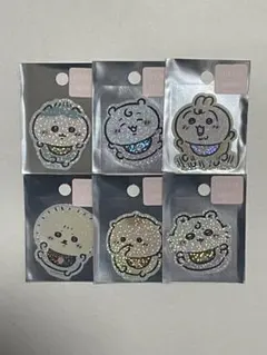 ちいかわ　ちいかわベビー　スマホに貼れるサイズのプチステッカー　6点セット