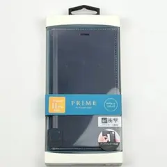 新品 iPhone 11 pro max 6.5 手帳型 ケース 紺 ネイビー