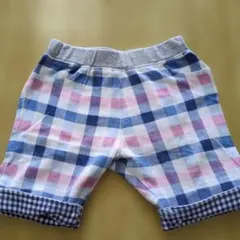 ホットビスケッツ　チェック柄パンツ 90cm