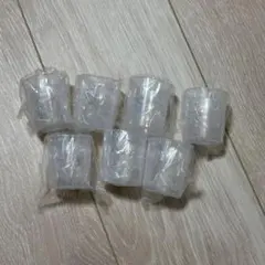 透明プラスチックコップ7個セット 酵素ドリンク 計量カップのサムネイル