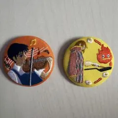スタジオジブリ 刺繍缶バッチセット