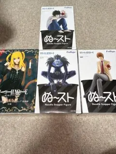 DEATH NOTE フィギュア 5種セット まとめ売り - メルカリ