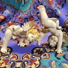 イタリア フォンタニーニ 天使のフィギュリン 2つ